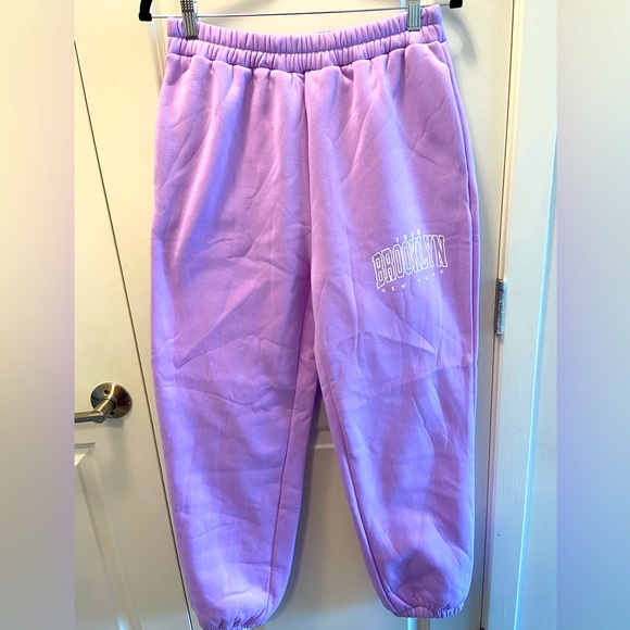 Graphic Drop Shoulder Pullover and Sweatpants - Picture 2 of 2